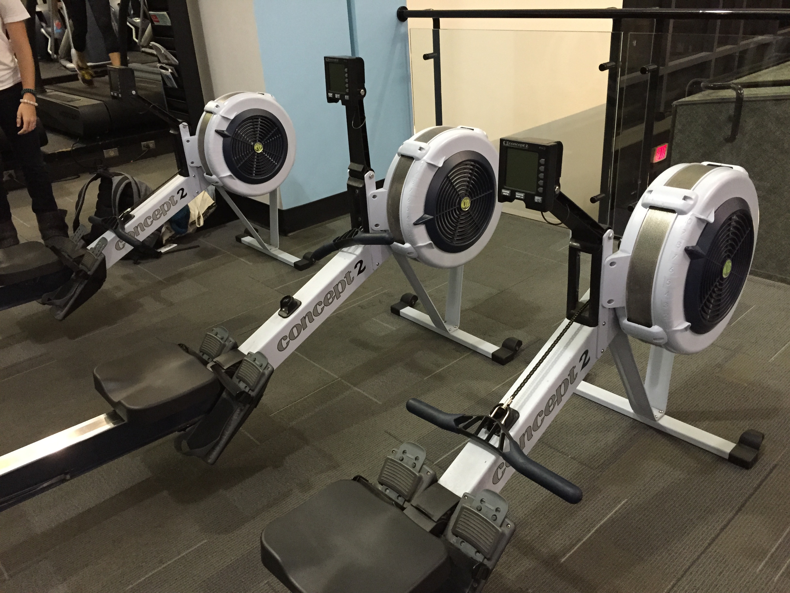 rowing machine ergometer indoor properly unc